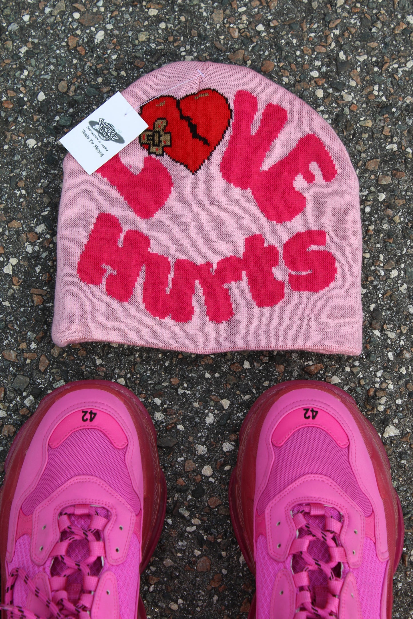 Pink Beanie