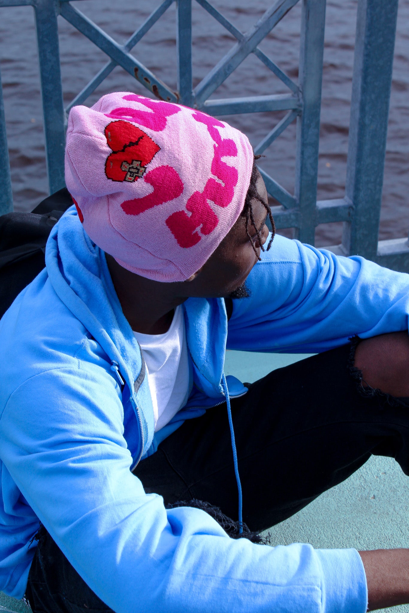 Pink Beanie